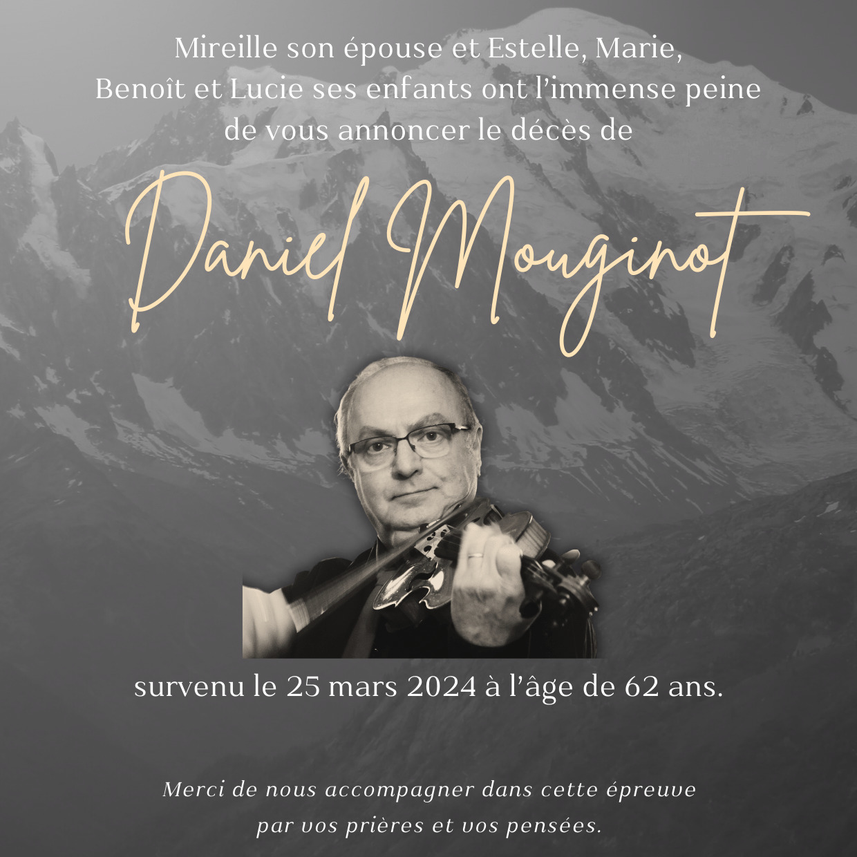 Photo de Monsieur Daniel Mouginot